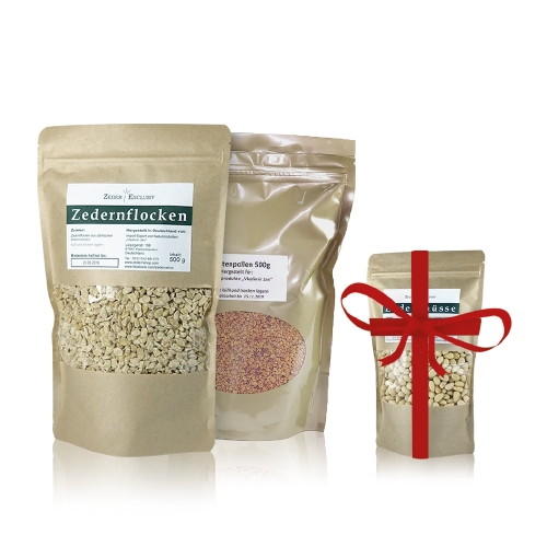 Sibirische Zedernflocken  4 x 500 g