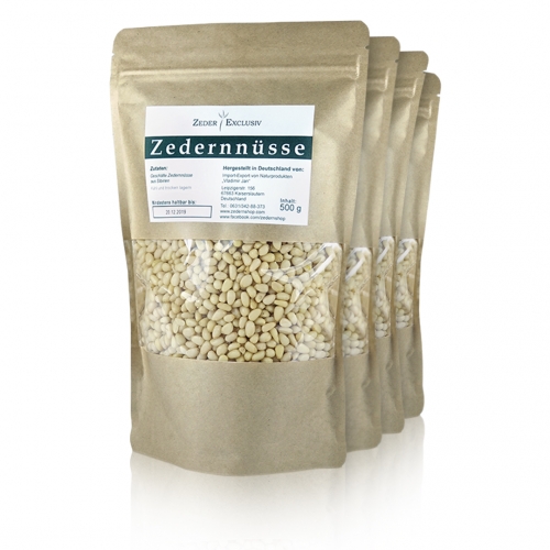 Zedernnüsse 2 kg, geschält